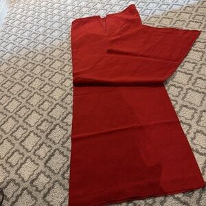 Massimo dutti red pants